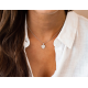 SEE YOU 139Y 14 KARAAT GOUDEN HANGER ZIRKONIA HEART GEM