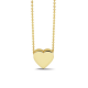 SEE YOU 701Y 14 KARAAT GOUDEN COLLIER MET HANGER MINI HEART