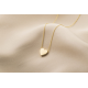 SEE YOU 701Y 14 KARAAT GOUDEN COLLIER MET HANGER MINI HEART