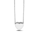 SEE YOU 701Y 14 KARAAT GOUDEN COLLIER MET HANGER MINI HEART