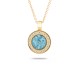 SEE YOU 141Y 14 KARAAT GOUDEN COLLIER MET HANGER MINI HEART