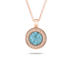 SEE YOU 141Y 14 KARAAT GOUDEN COLLIER MET HANGER MINI HEART