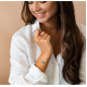 SEE YOU BL016 ZILVEREN ARMBAND MET HANGER ZIRKONIA CLOVER