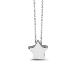 SEE YOU 702S ZILVEREN COLLIER MET HANGER MINI STAR