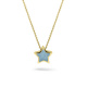 SEE YOU 702S ZILVEREN COLLIER MET HANGER MINI STAR