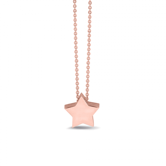 SEE YOU 702S ZILVEREN COLLIER MET HANGER MINI STAR
