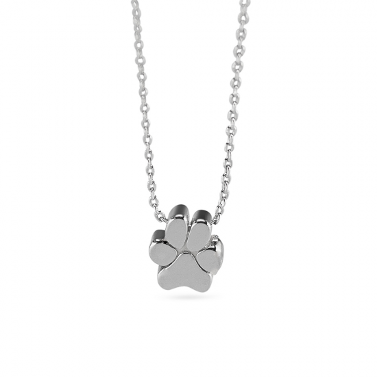SEE YOU 712S ZILVEREN COLLIER MET HANGER PAW