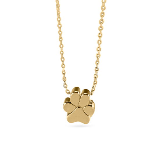 SEE YOU 712S ZILVEREN COLLIER MET HANGER PAW