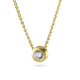 SEE YOU 710S ZILVEREN COLLIER MET ZIRKONIA HANGER GEM
