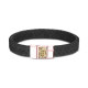 SEE YOU BG008 LEREN HERENARMBAND MET ZILVEREN SLUITING