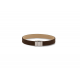 SEE YOU BG014 LEREN HERENARMBAND MET ZILVEREN SLUITING