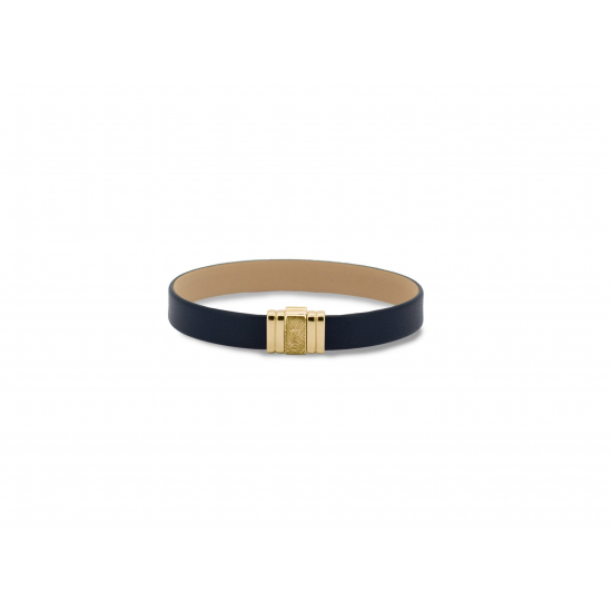SEE YOU BG014 LEREN HERENARMBAND MET ZILVEREN SLUITING