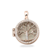 SEE YOU 140S ZILVEREN HANGER MET ZIRKONIA TREE OF LIFE LOCKET