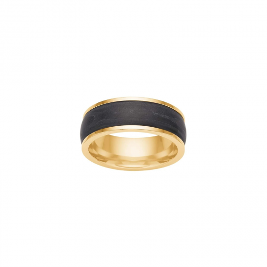 SON OF NOA 10840072860 VERGULDE STALEN HERENRING MET CARBON