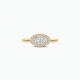 BLUSH LG1052Y GEELGOUDEN RING MET LAB GROWN DIAMOND 0.65CT