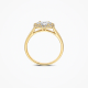 BLUSH LG1052Y GEELGOUDEN RING MET LAB GROWN DIAMOND 0.65CT