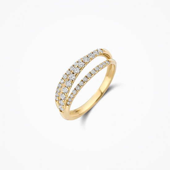 BLUSH LG1057Y GEELGOUDEN RING MET LAB GROWN DIAMOND 0.55CT