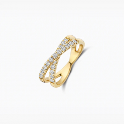 BLUSH LG1055Y GEELGOUDEN RING MET LAB GROWN DIAMOND 0.57CT