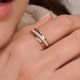 BLUSH LG1056Y GEELGOUDEN RING MET LAB GROWN DIAMOND 0.31CT