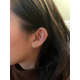 CULET JEWELLERY GCJ0202 18K GOUDEN PIERCING MET NATUURLIJKE DIAMANT FULL SPARKLE STAR HUGGIE