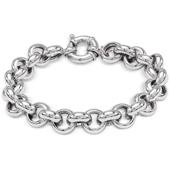 MONZARIO 91-A ZILVEREN ARMBAND JASSERON SCHAKEL