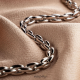 MONZARIO 954-C ZILVEREN COLLIER TURTLE SCHAKEL