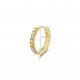 CULET JEWELLERY GCJ0842 18K GOUDEN PIERCING MET NATUURLIJKE DIAMANT ETERNITY MIDI HUGGIE