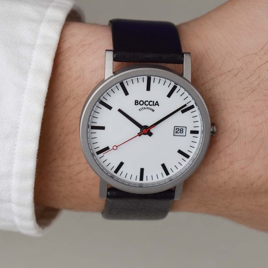 BOCCIA 3622-01 HERENHORLOGE TITANIUM