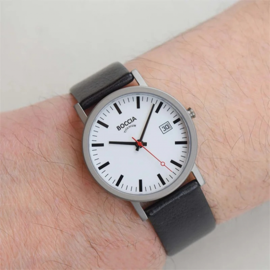 BOCCIA 3622-01 HERENHORLOGE TITANIUM