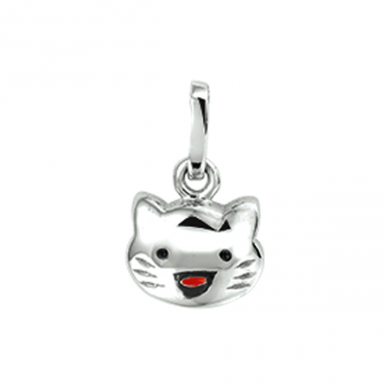 HUISCOLLECTIE 1320693 ZILVEREN HANGER POES