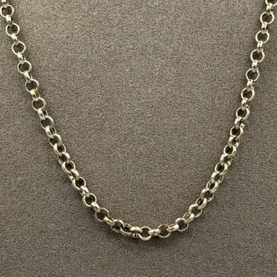 Zilveren Jasseron Collier