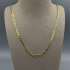 14 Karaat Geelgouden Gevlochten Collier
