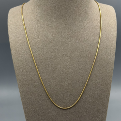 14 Karaat Geelgouden Slangencollier