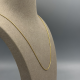 14 Karaat Geelgouden Slangencollier