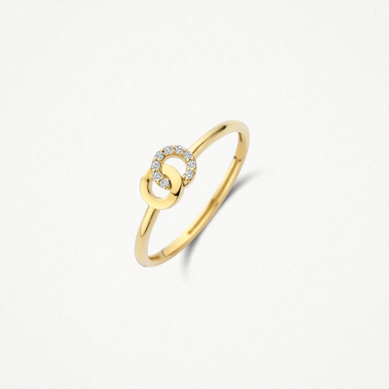 BLUSH 1282YZI GEELGOUDEN RING MET ZIRKONIA