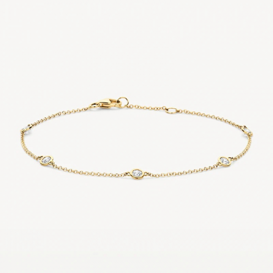 BLUSH 2237YZI GOUDEN ARMBAND MET ZIRKONIA