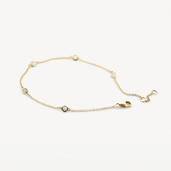 BLUSH 2237YZI GOUDEN ARMBAND MET ZIRKONIA