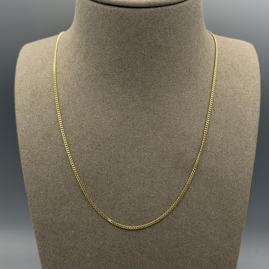 14 Karaat Geelgouden Gourmetschakel Collier