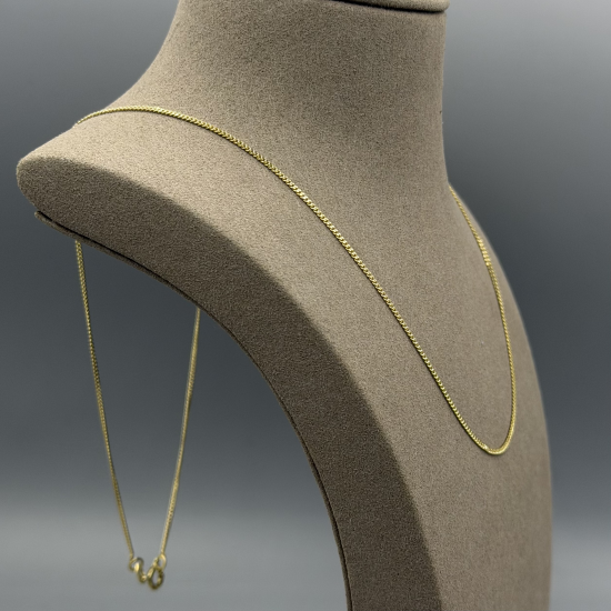 14 Karaat Geelgouden Gourmetschakel Collier