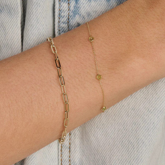 BLUSH 2190YGO GEELGOUDEN ARMBAND CLOSED FOREVER