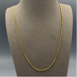 14 Karaat Geelgouden Gourmet schakelcollier