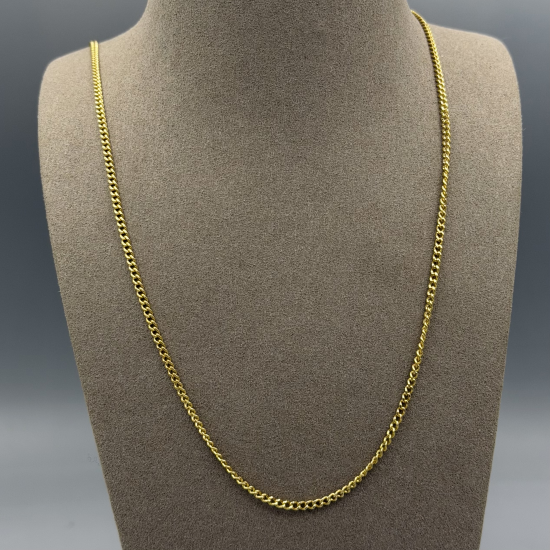 14 Karaat Geelgouden Gourmet schakelcollier