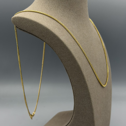 14 Karaat Geelgouden Gourmet schakelcollier