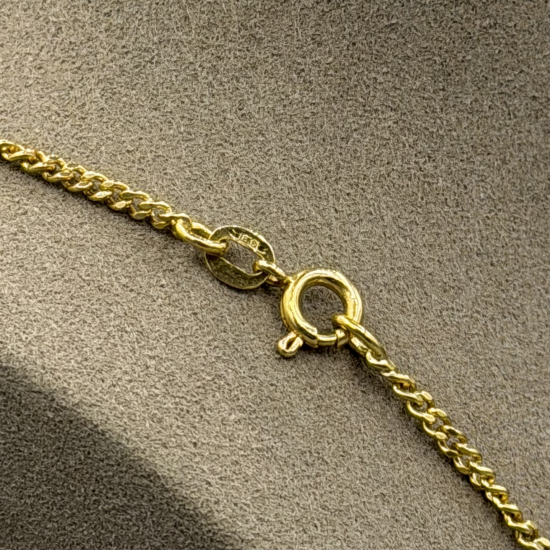 14 Karaat Geelgouden Gourmet schakelcollier
