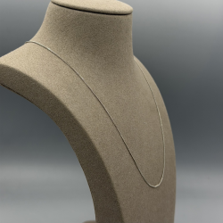 14 Karaat Witgouden Gourmet schakelcollier