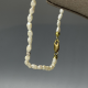 Parelcollier met Sodaliet en Doublé Accenten