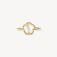 BLUSH 1281YMQ GEELGOUDEN ZEGELRING MET PARELMOER