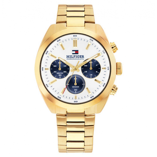 TOMMY HILFIGER TH1710723 HERENHORLOGE VERGULD STAAL HUDSON