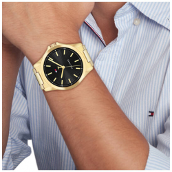 TOMMY HILFIGER TH1792241 HERENHORLOGE VERGULD STAAL BRUCE