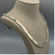 Zilveren Choker Collier met Zirkonia